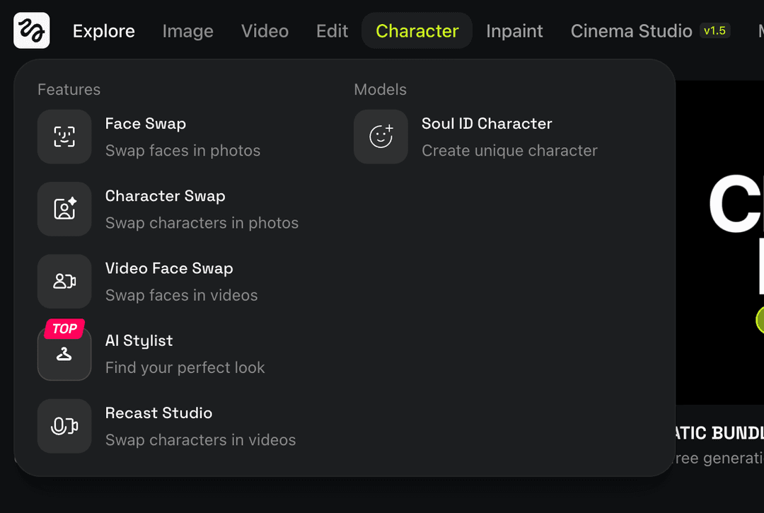 اختار Character